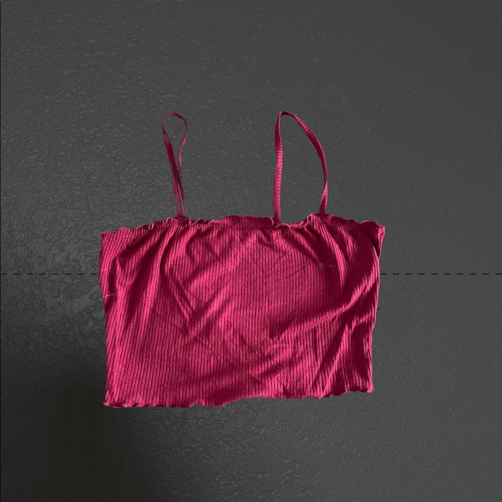 Bozzolo Magenta tank top. never worn size M